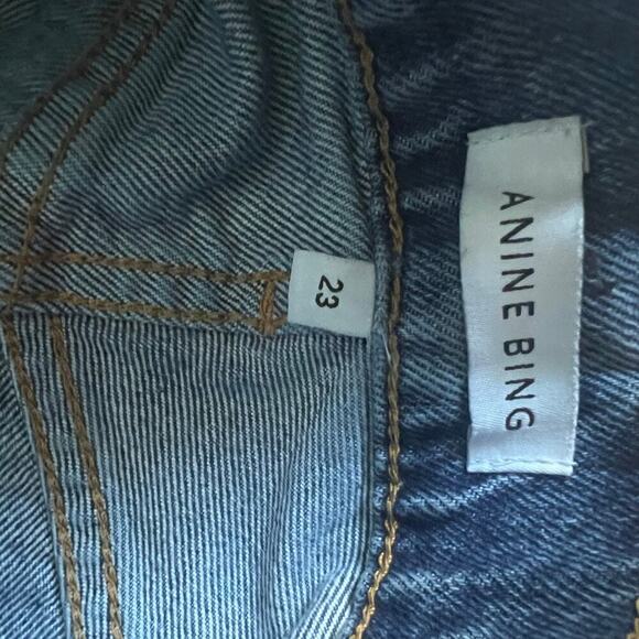 Anine Bing Sonya Jeans Size 23 - Picture 8 of 9